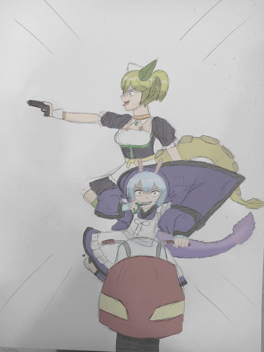 55servantofgod's tweet photo. The Dragonmaids

#YuGiOh #yugiohdm #Fanart #Dragonmaid #Duellinks #Masterduel https://t.co/emyIGZScxm