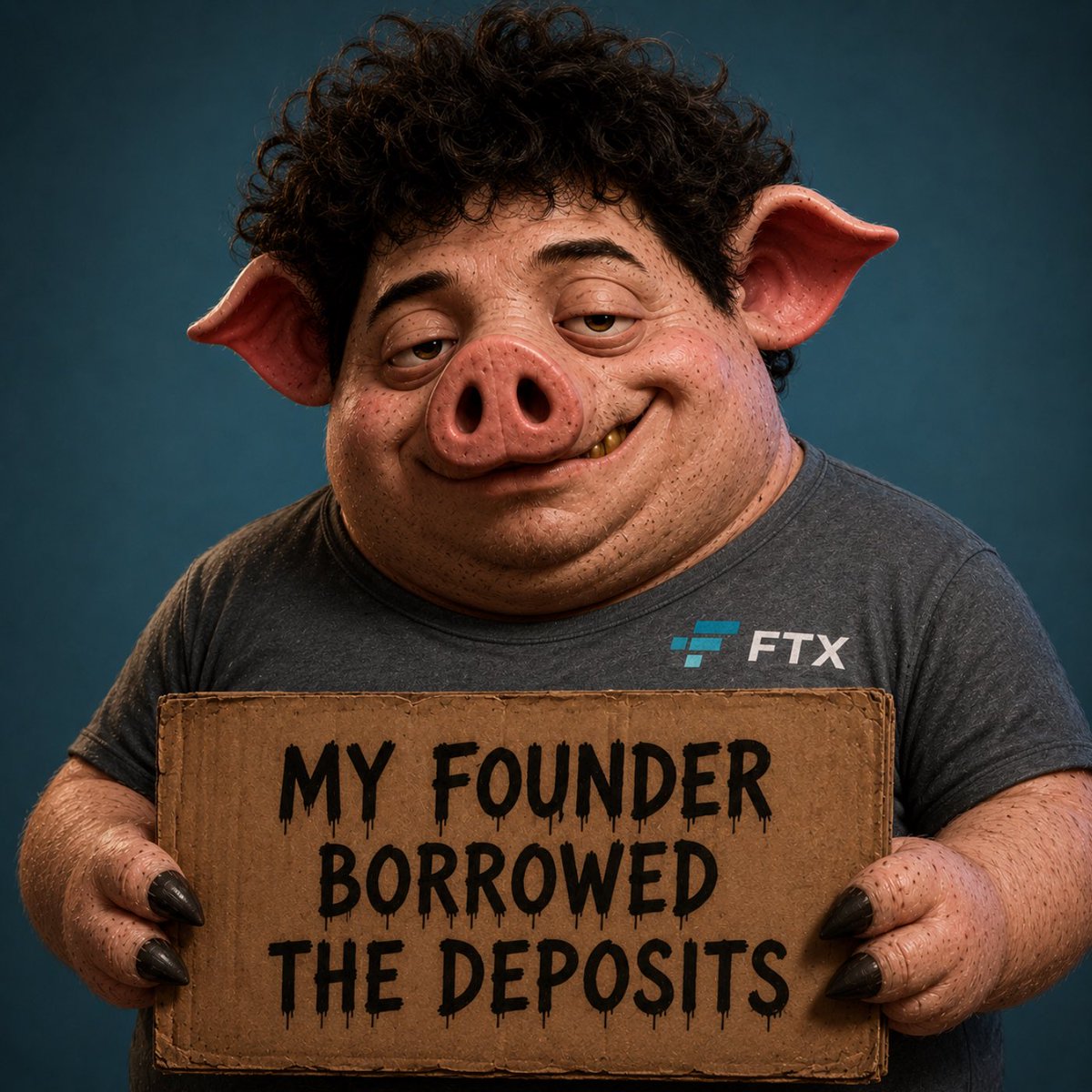 My Founder Is A Pig tweet media