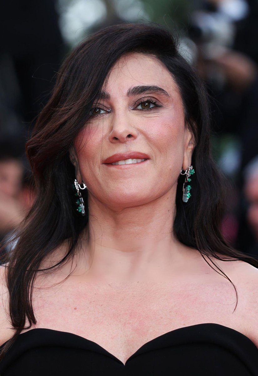 ashotmagazine's tweet photo. Nadine Labaki stuns at the closing ceremony of the 79th annual Cannes Film Festival. https://t.co/0h9CONaKc4