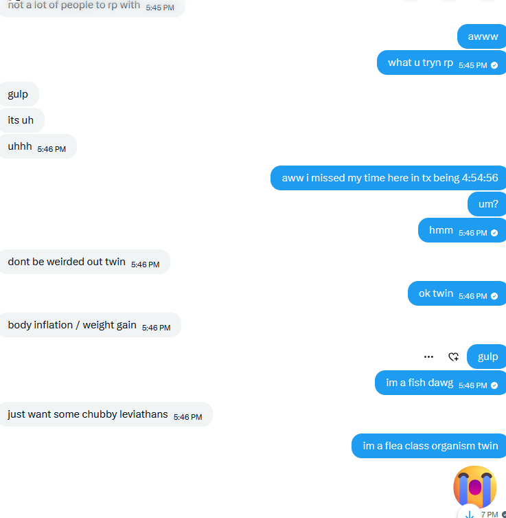 water slug (sub2 parody) tweet media