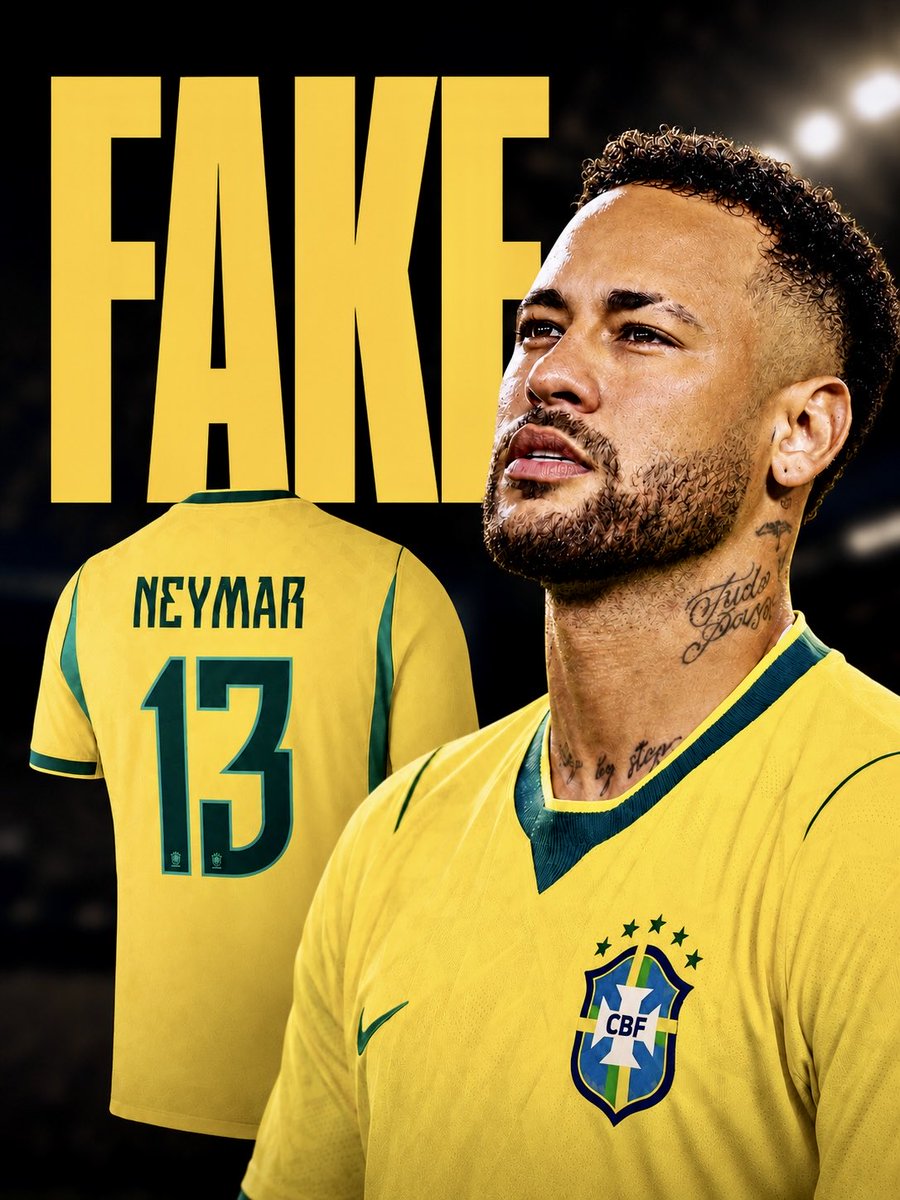 brazilteam2026's tweet photo. كل الاخبار المتداولة حول ارتداء نيمار رقم 13 كاذبة https://t.co/htiETRWfQN