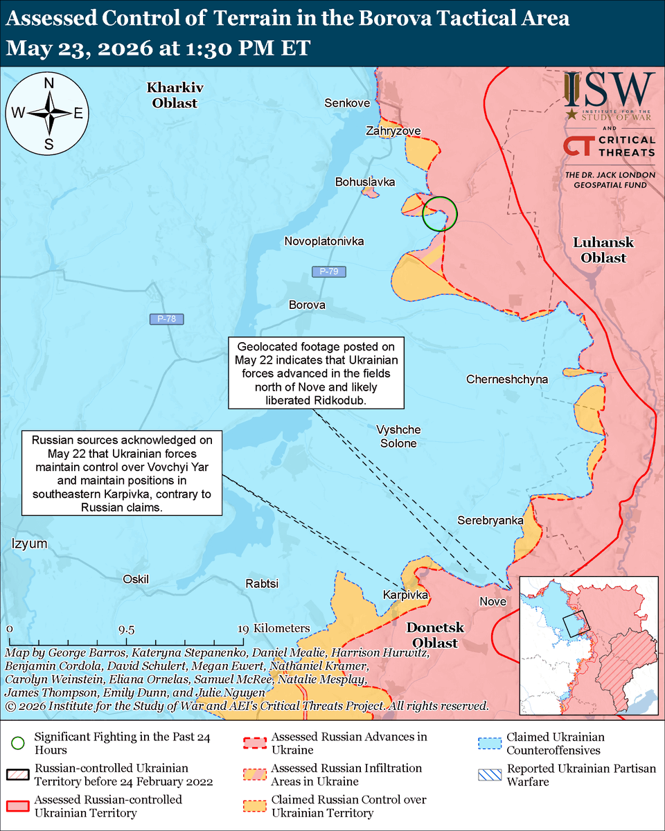 Institute for the Study of War tweet media
