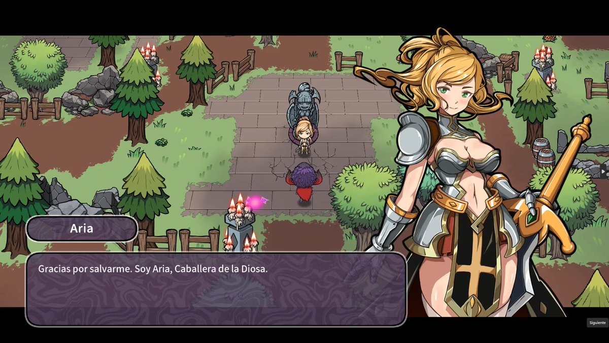 Code_ArctSFW's tweet photo. Este juego que tradujimos hace tiempo es como Cult of the lamb, pero hentai, waifus con un lindo arte, no le fue tan bien, así que denle apoyo.

#2dgame #waifu #eroge https://t.co/6ag0cgOZyz