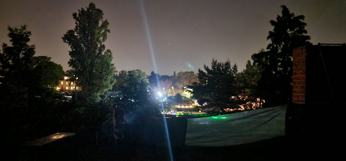 TecJay's tweet photo. @amazon Hey Amazon, AI and service team, there is a parking lot which has the brightest most annoying lighting. It is for no reason constantly on at night and very light polluting and worsen the stargazing experience for everyone living around. 
Please consider a movement sensor! https://t.co/KblHMw8aT9