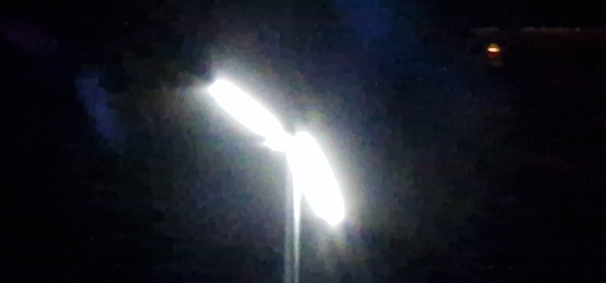 TecJay's tweet photo. @amazon Hey Amazon, AI and service team, there is a parking lot which has the brightest most annoying lighting. It is for no reason constantly on at night and very light polluting and worsen the stargazing experience for everyone living around. 
Please consider a movement sensor! https://t.co/KblHMw8aT9