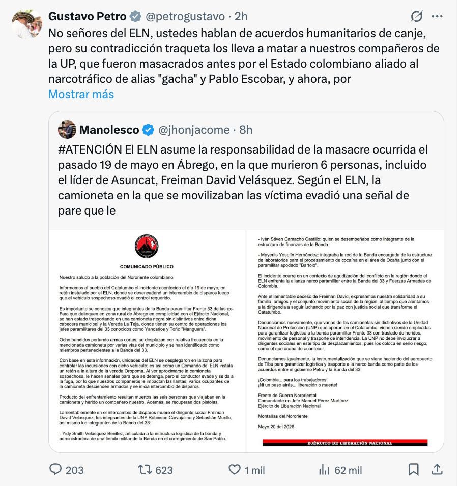 María Fernanda Cabal tweet media