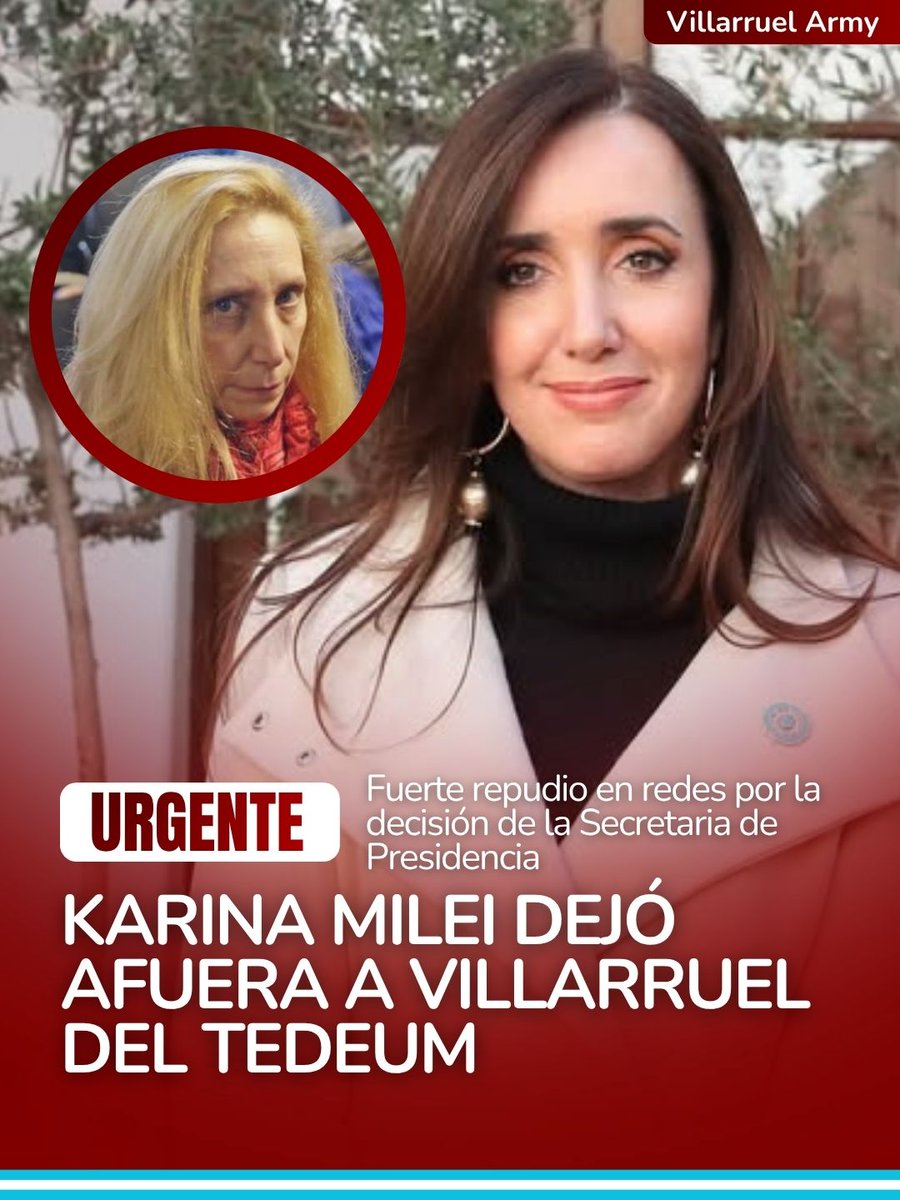 Villarruel Army (difusión) tweet media
