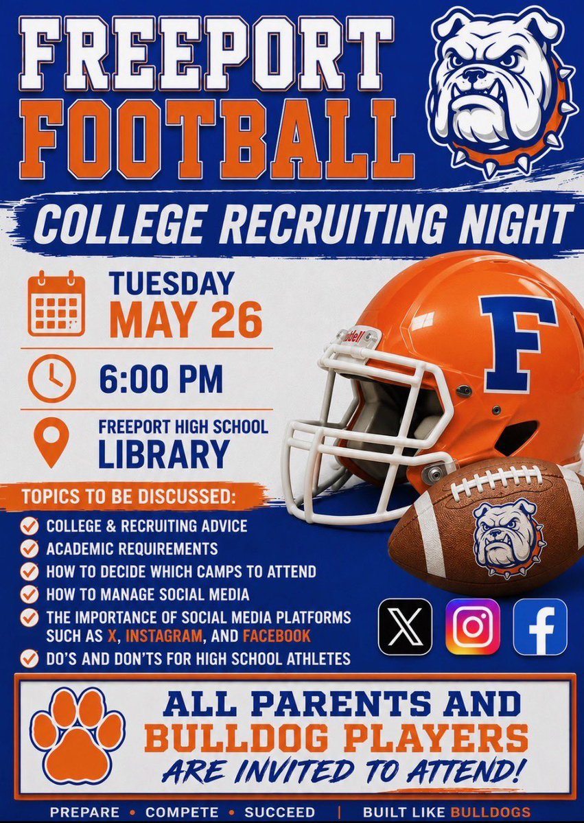 Freeport High School Football And Recruiting tweet media