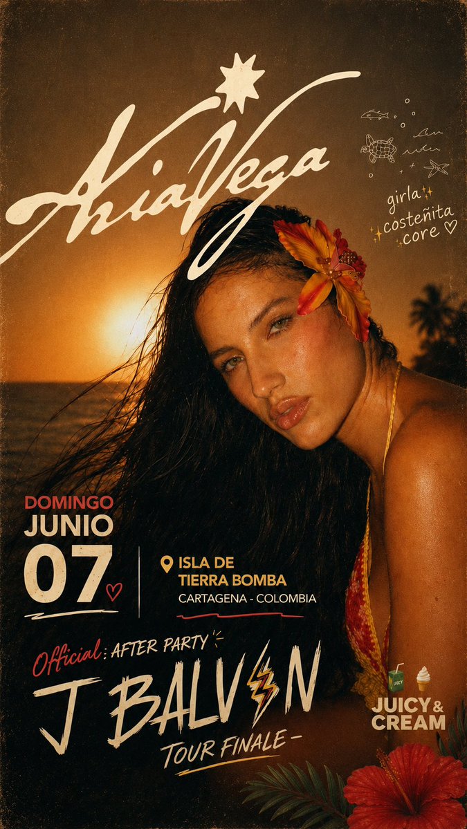 574Studio's tweet photo. 🌻🍦🧃Cartagena dominguito de🏝️islita? 
Después del concierto de J Balvin Nos vemos en Atolón.
👙No es solo un After Party/ Precisamente en Cartagena.☀️
🌊Tickets en https://t.co/96iP19mCPC https://t.co/1N5aXpLkyS