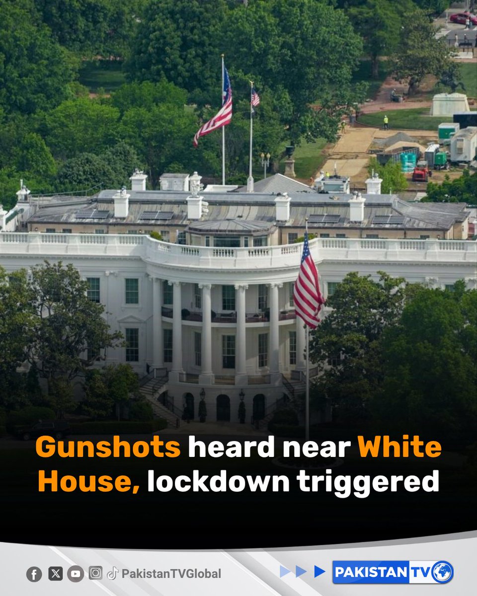 Dozens of Gunshots Reported Near the White House Trigger Lockdown as Secret Service Responds