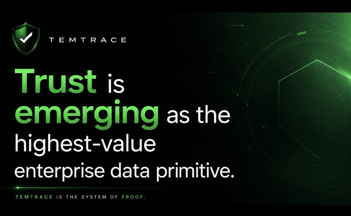 temtrace_ai's tweet photo. Everyone talks about expense automation.

Almost nobody talks about proof.

The problem isn’t processing transactions faster.

The problem is proving what happened, why it happened, and whether it complied with policy the moment it happened.

That’s what we’re building at TEMTRACE:

Proof of origin.
Proof in motion.
Proof at scale.

Most systems manage expenses.

We’re building infrastructure that proves them.
