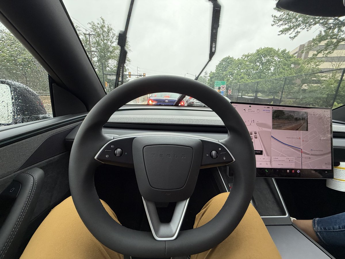 mcwebste's tweet photo. I’ve never been an EV guy but @elonmusk keeps saying everybody should experience FSD. In my hour test drive I don’t think I even noticed anything else on the car. Absolutely mind blowing. I may have to get one of these https://t.co/imZNXKlvyx
