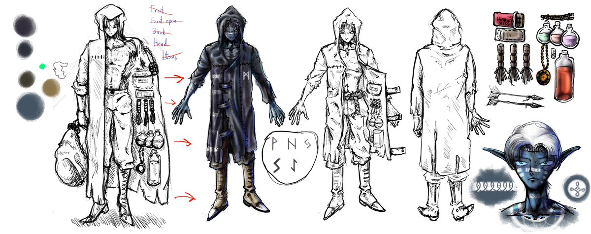 darkflamestudio's tweet photo. Here’s more concept art! This time of the villagers within the town.
#indiedev #dungeoncrawler #pcgaming #roguelike #fps #darkfantasy https://t.co/6l2CukE94A