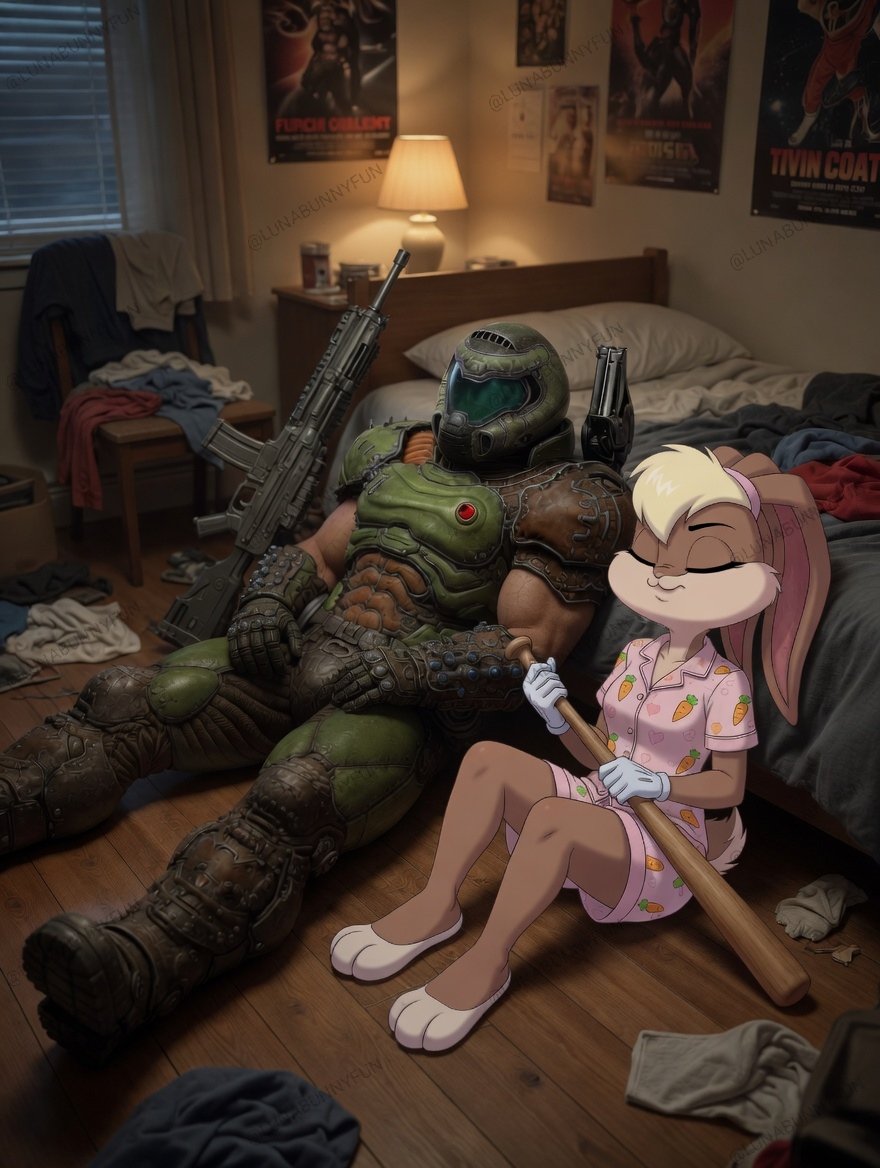 Lola Bunny y Luna Bunny tweet media
