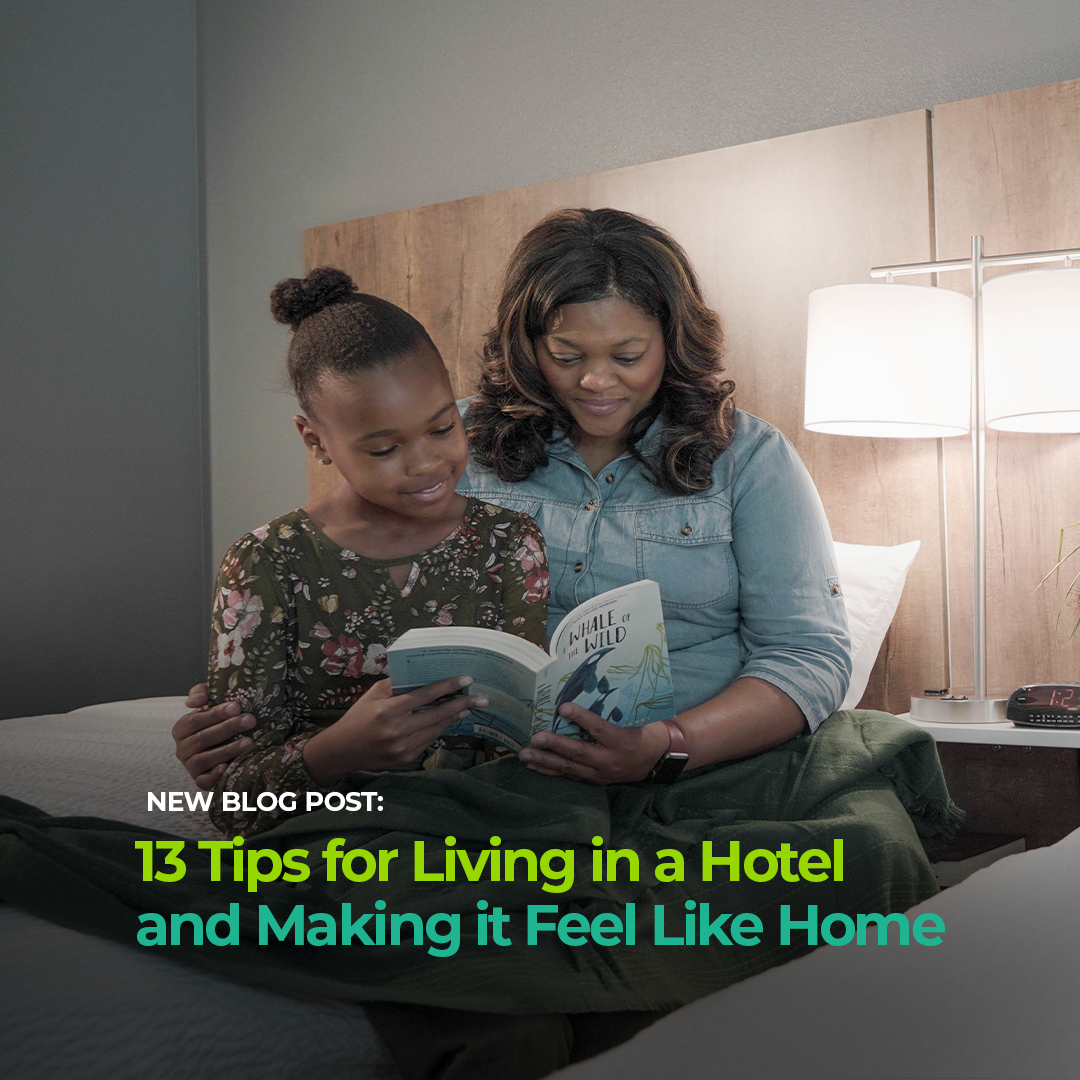 ExtendedStay's tweet photo. Living in a hotel works best when you establish routines and settle in. Our new blog post shares tips for living in a hotel and how to make the experience feel more like home.
Read more: https://t.co/pUEoT1OLAG
#NewBlogPost #FeelLikeHome #LongTermStay #ExtendedStayAmerica #TravelBlog