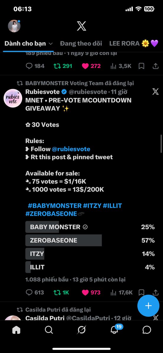 RoraOrchid's tweet photo. @rubiesvote @BABYMONSTERVT #BABYMONSTER https://t.co/J8z6C7VgA3