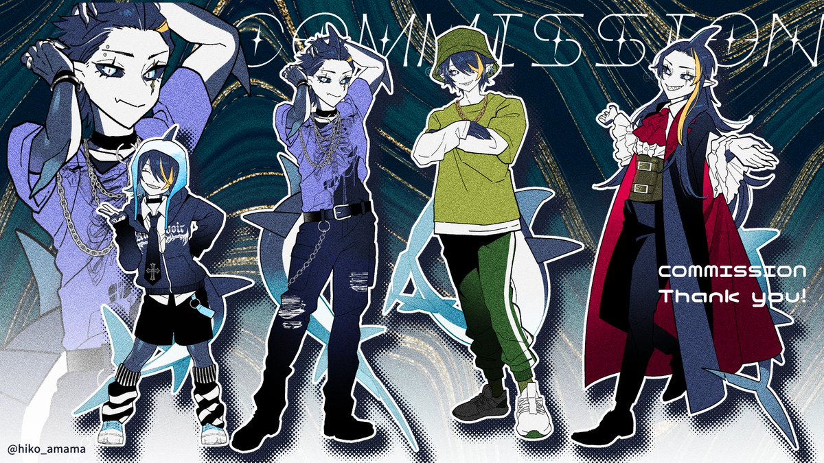 「リクエストありがとうございました #skeb #commission」|あまひこのイラスト