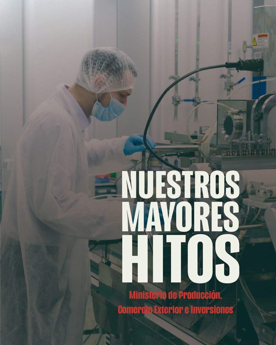 LuisJaramilloOK's tweet photo. Dos años trabajando por un Ecuador que produce, exporta, emprende y le muestra al mundo todo su potencial. 🇪🇨✨

Entre 2025 y 2026 impulsamos acuerdos comerciales🤝, abrimos nuevos mercados, fortalecimos la competitividad del país, apoyamos a miles de emprendedores y MIPYMES, y promovimos al Ecuador como un destino turístico con enorme riqueza, diversidad y oportunidades.

Seguimos demostrando que cuando el país apuesta por el trabajo, la innovación, el turismo y la apertura al mundo, los resultados llegan. 

Vamos a continuar generando oportunidades, atrayendo inversión y construyendo un Nuevo Ecuador con más desarrollo, empleo y futuro para todos.🇪🇨🙌