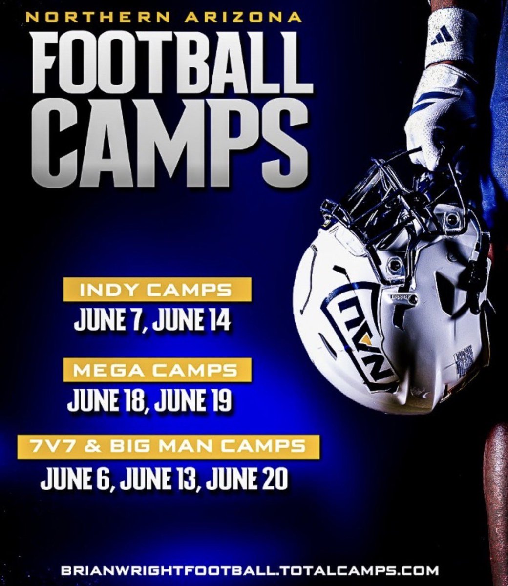 BarleyWill60's tweet photo. Thank you @CamEickhoff for the invite out to @NAU_Football Camp! Excited to compete!! @Coachbwright4 @CoachB_Larson 

@leemunn87 @coachvictorgill @Coach_Tibbitts @CoachRazloznik @SLC_Recruiting @5qpLinepride https://t.co/qvMGXo4O1E