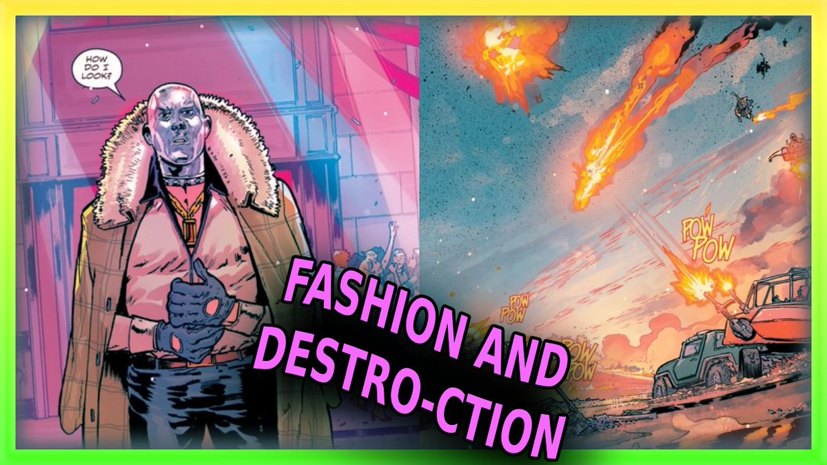 Swervesbar's tweet photo. Skybound's Destro Vol 1 Review is out NOW!

Come join Onyx, Kilobyte, and Clickbait as we dive into the plot of this volume and talk about our favorite scenes and theories!

https://t.co/gNpaadfw08

#Transformers #GIJoe #Youtube #FYP https://t.co/gmZQ268vlg