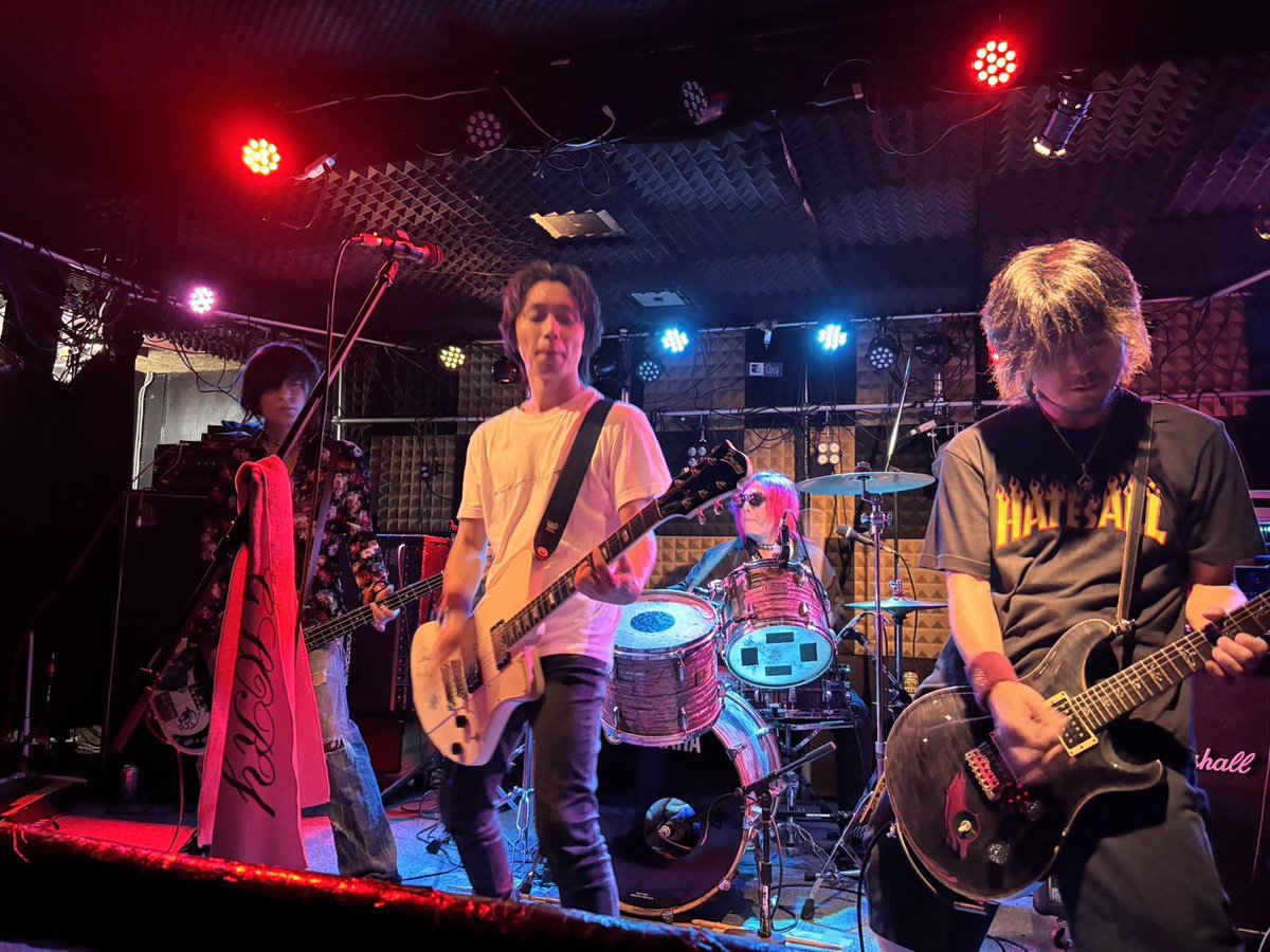 tetsurock_free's tweet photo. 2026.5.23
長岡　音楽食瞠
マイヤン、枝村究ダブルレコ発
おめでとうございます♪

ありがとうございました♪

『SLAMGLORY』でした♪

究のCD買い忘れたw次回買います♪ https://t.co/q0MaiqNSsJ