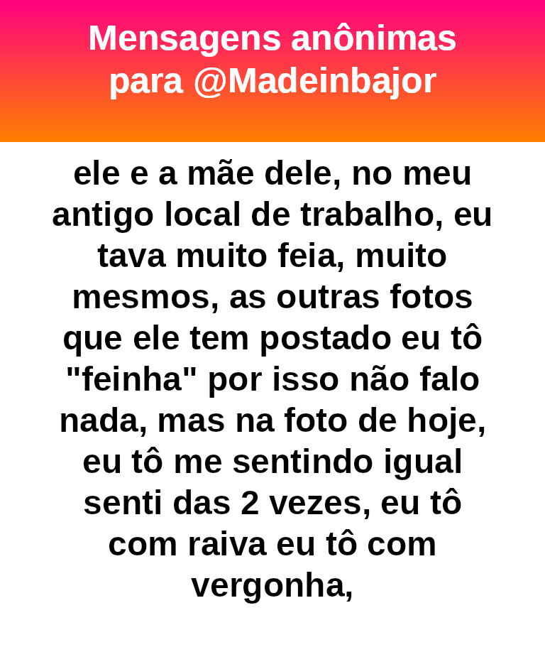 Making of da vida alheia tweet media