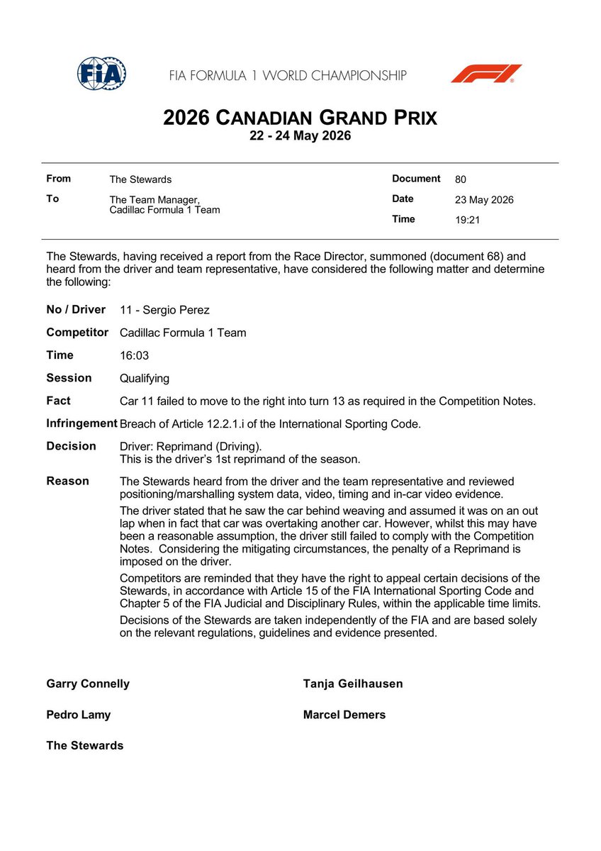Cadillac F1 News tweet media