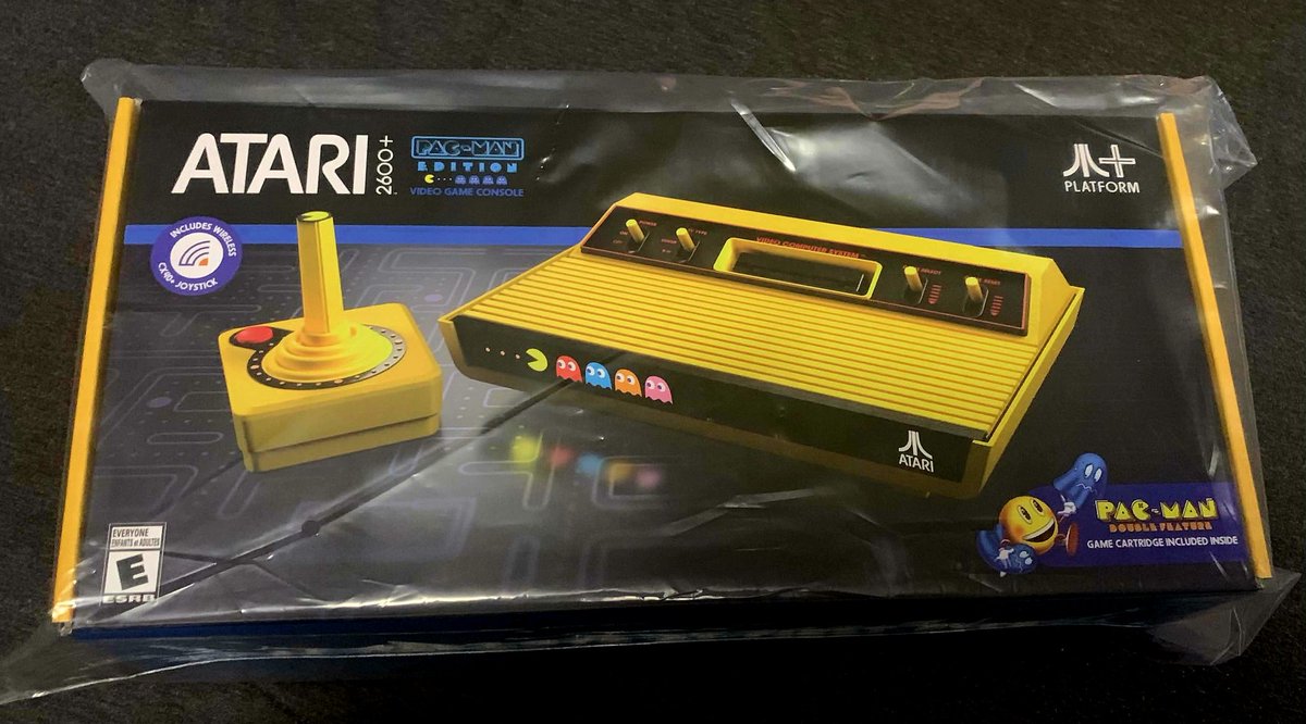 mega1872's tweet photo. I was so excited when I saw this for sale! I'm not the biggest fan of the Atari 2600, but this is really awesome.🤓 https://t.co/AanJDP1zUz