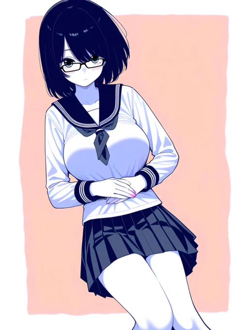 #めがね好き絵描きがメガネ好きのために眼鏡キャラを貼る義務