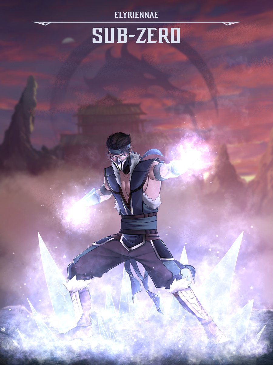 elyriennae's tweet photo. 🐉 MORTAL KOMBAT 🐉 
Sub-Zero (Kuai Liang), The Stillness of Winter
.
.
.
#MortalKombat #MK #MKfanart #SubZero #KuaiLiang https://t.co/AXVjqdQuCk