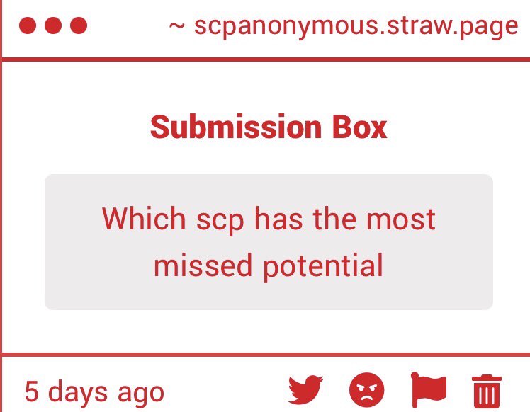 SCP ANONYMOUS tweet media