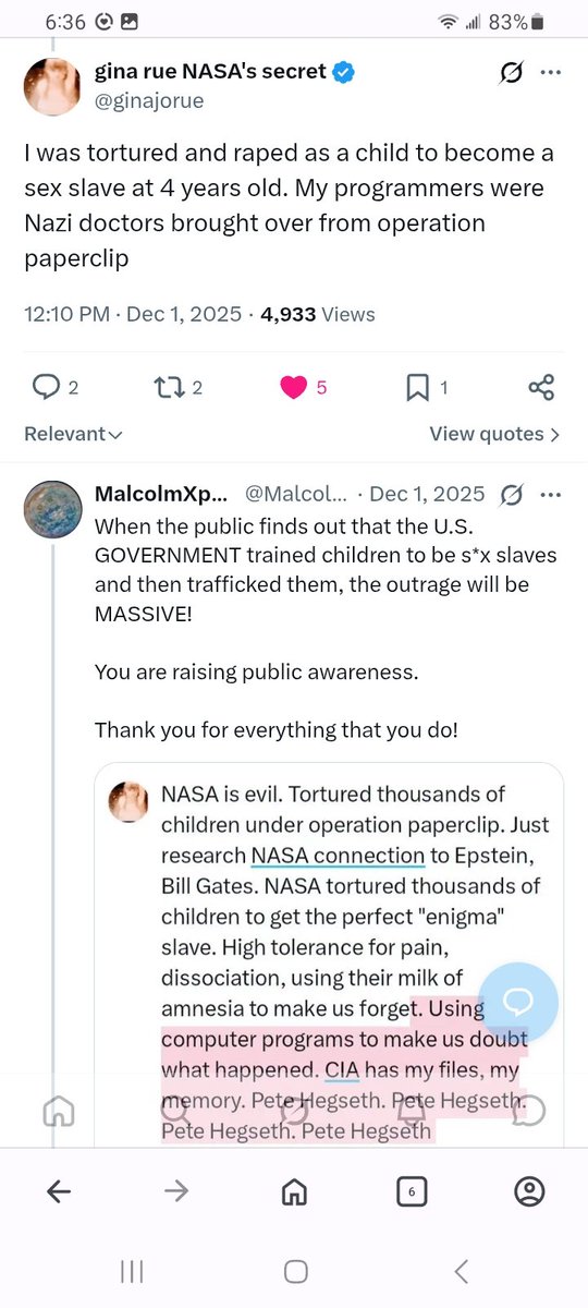 @realannapaulina MKULTRA: CHILDREN WERE BEING TURNED INTO SEX SLAVES ...