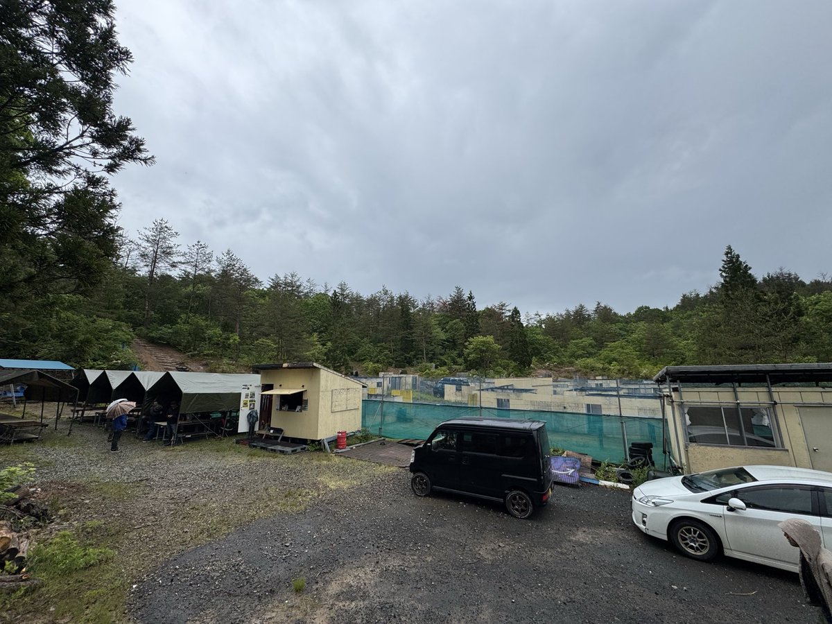 zero23bf's tweet photo. おはようございます！
現在、雨は小雨程度で出来そうな感じです！ https://t.co/vgQVlUPnR5