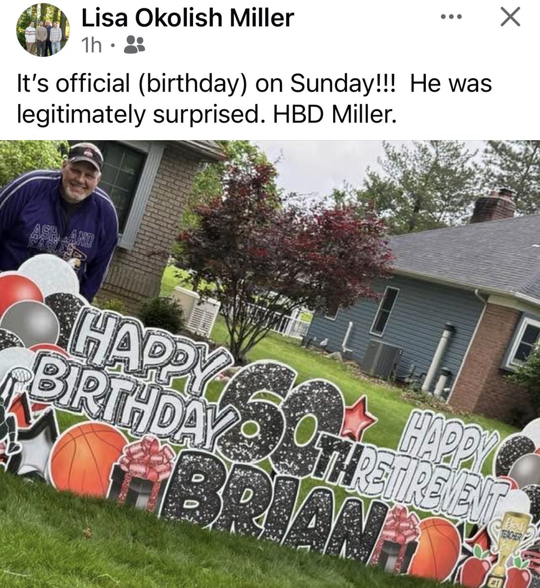 NORTONPRIDE's tweet photo. Came home today after moving kaige back from Mount to this sign. What a cool surprise!!! https://t.co/tsz7hKeRGf
