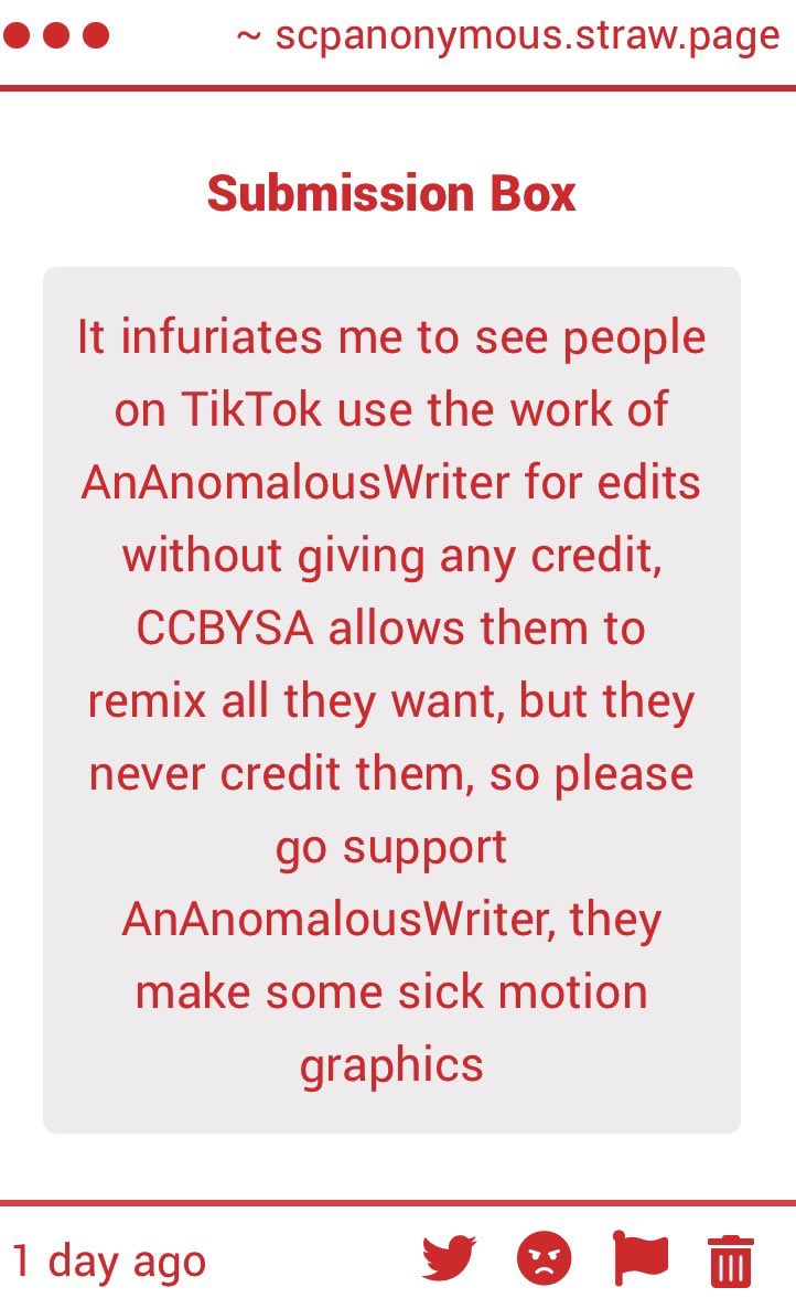 SCP ANONYMOUS tweet media