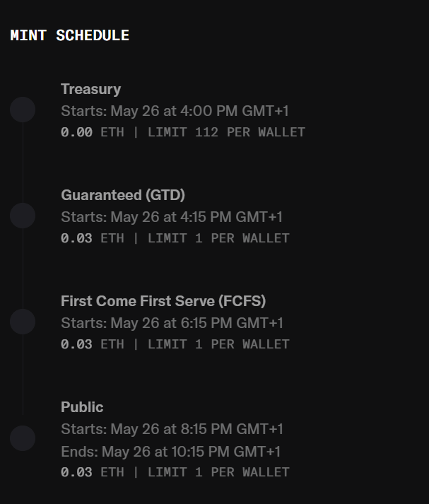 Divaroseee_'s tweet photo. mint details  Date: May 26th, 3 PM UTC  Platform:
@opensea
Launchpad  Total Supply: 1,111 • Mint Price: 0.03 ETH see you at the birth of creativity 🚀📷📷 🚀🚀 https://t.co/zURJ9CHAff