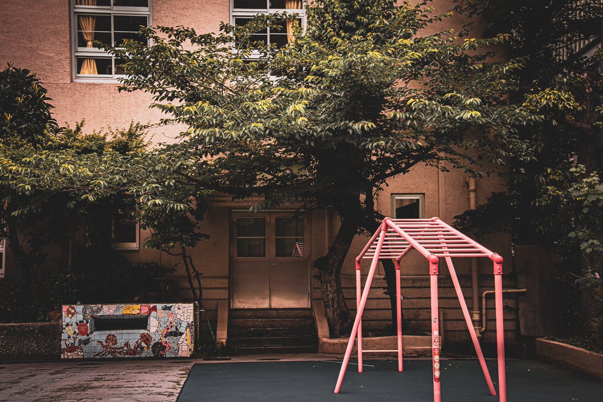 hatonegi's tweet photo. 常盤小学校。それなりに人はいたけど、並んだりはしてなかった。中には防空壕があり、大戦時に使用したそう #東京建築祭 https://t.co/ssuwX63Lsl