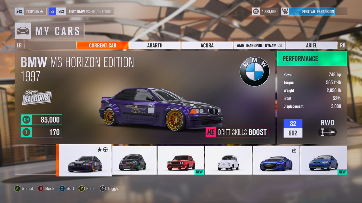 TX_DYLAN_'s tweet photo. My main Drift Car FH3 ➞ FH6 https://t.co/5nSrfBfuFo