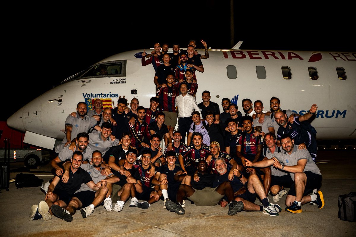 LevanteUD's tweet photo. ✈️ Destino Valencia. https://t.co/xCfrzAOuCl