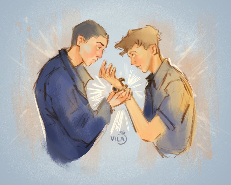 vilalyra's tweet photo. It was the closest he could come to a love letter.

#pynch #theravencycle #thedreamertrilogy https://t.co/UYHsiTwHKw