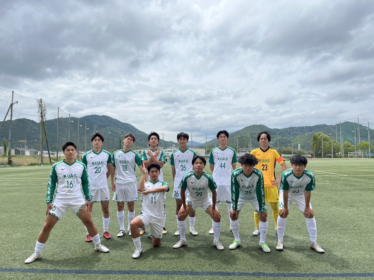 5月24日（土） Iリー グ前期第5節vs大阪学院大学 @京都先端科学大学