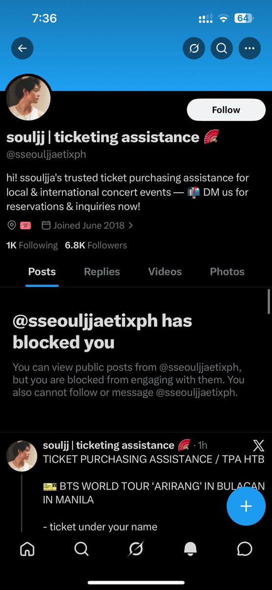 theserenitie's tweet photo. 🚨 SCAMMER ALERT BEWARE! 🚨

— used a lot of accounts and always changing username yesterday was sooljjaetixph to souljjaetixph now is seouljjaetixph @sseouljjaetixph 

#방탄소년단
#BTS
#BTS_WORLDTOUR_ARIRANG
#BTS_WORLDTOUR_ARIRANG_BULACAN (23) https://t.co/Yw46we0wT4