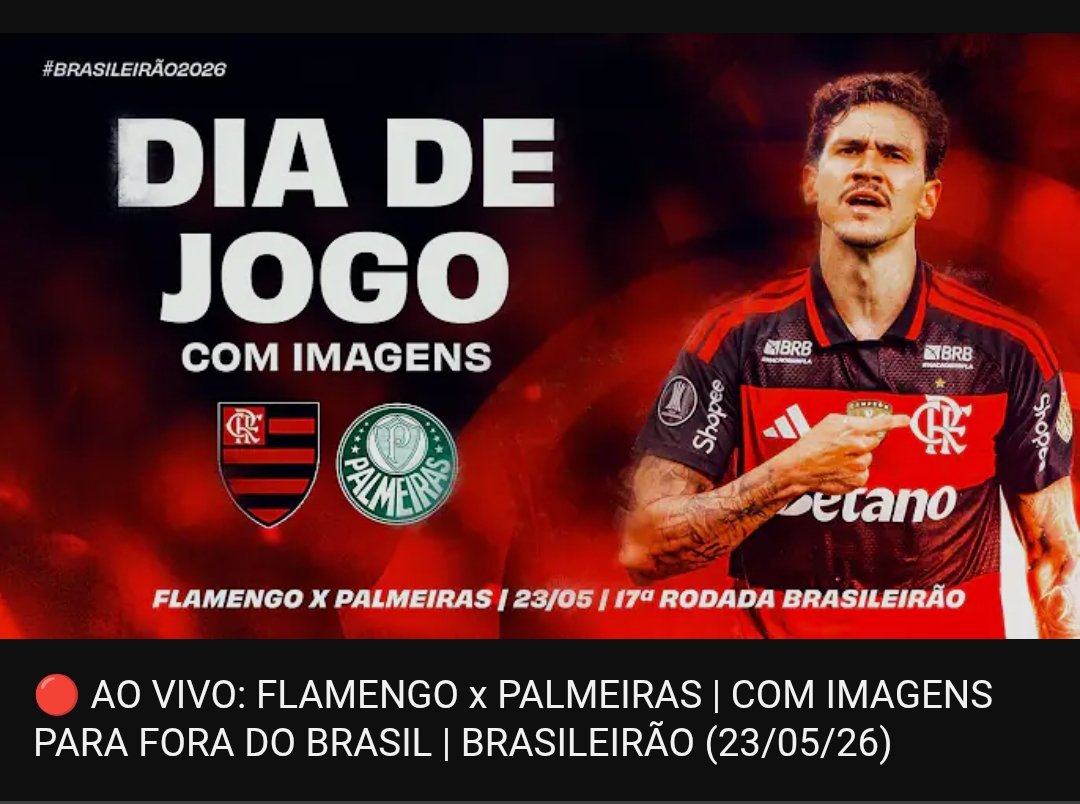 Add1010011010's tweet photo. @f0rfun99 @feysandee @fla_infos Vai passar o jogo com imagens e narração. https://t.co/iWiJ5f78jH