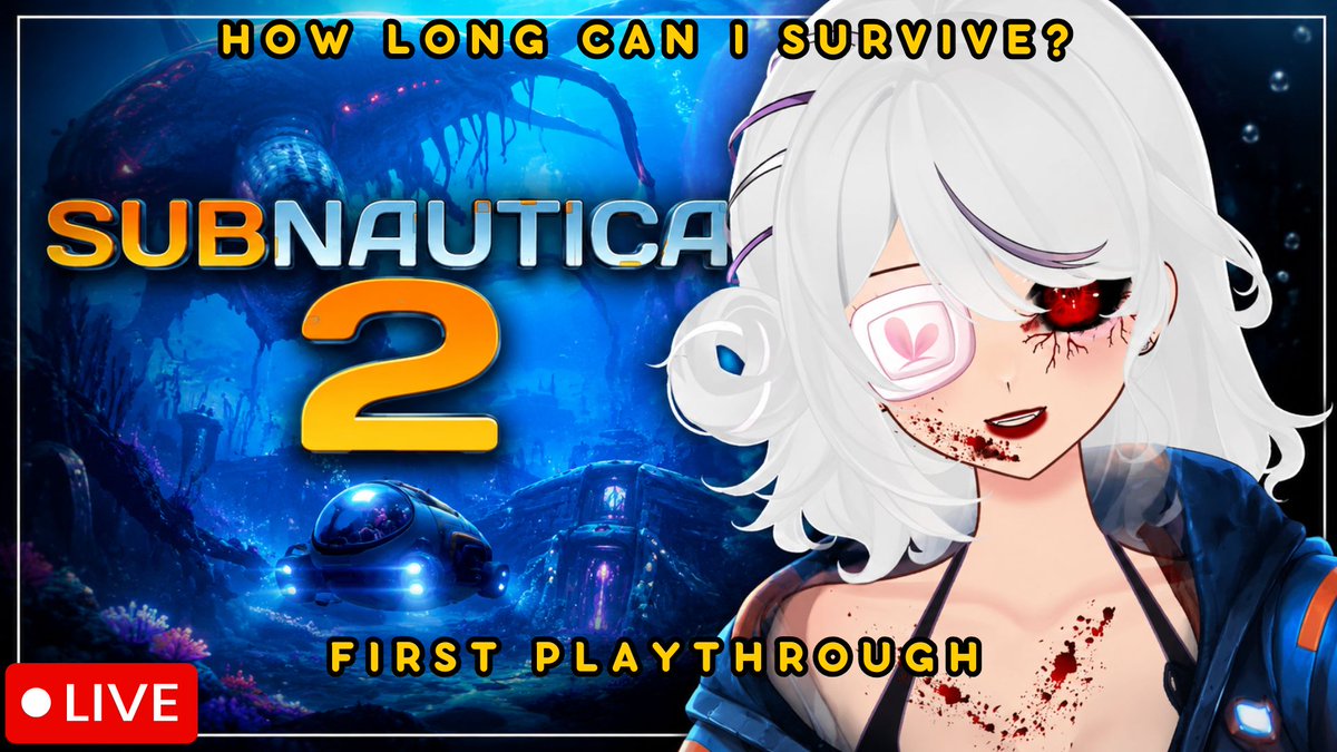 TrophyNightmare's tweet photo. We are live tonight checking out Subnautica 2!

check me out over on either twitch or youtube! https://t.co/WNC8YqKHCa