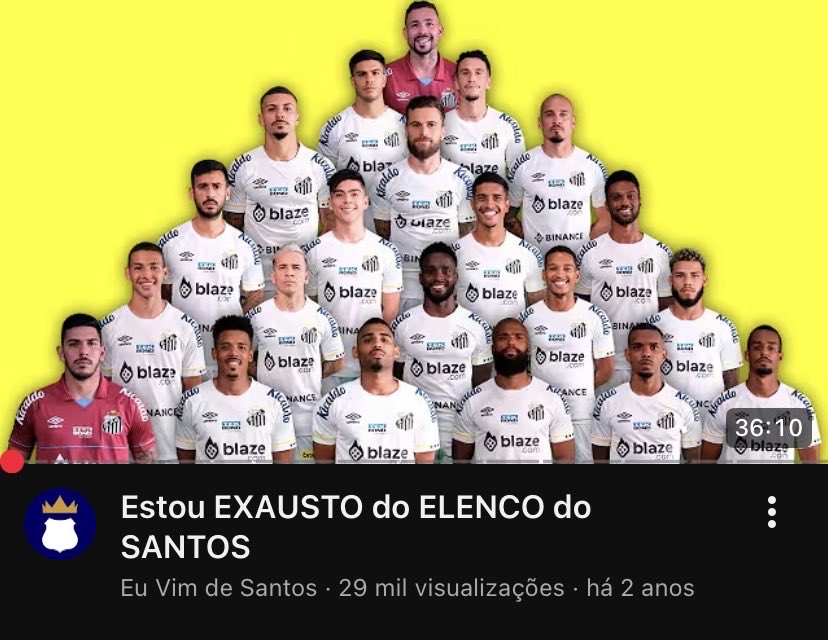 O Santos ainda me mata tweet media