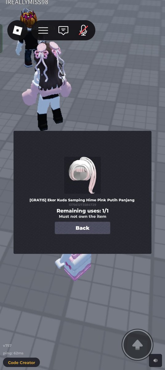 arav_gamer24's tweet photo. Trade code for code! (Ugc)
Stock 3
#FreeUgcLimited #ROBLOX #FreeUgc #UgcDev #Ugc #UgcRoblox #fyp https://t.co/wLG9twknoi