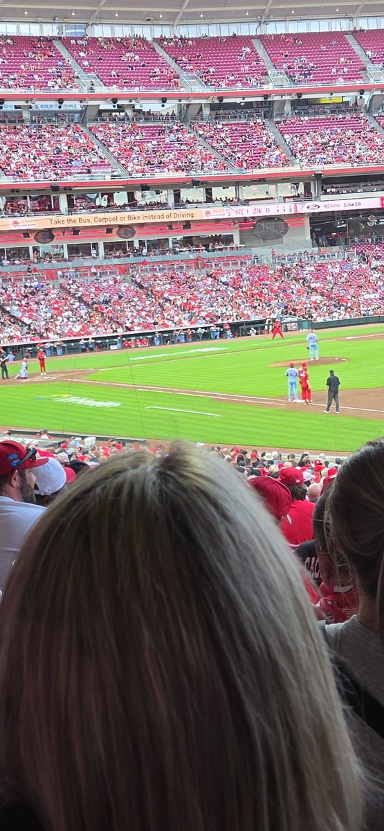 jacupson's tweet photo. #reds v that team from st Louis. Let's take this one boys! #reds https://t.co/dgLy9b6QJN