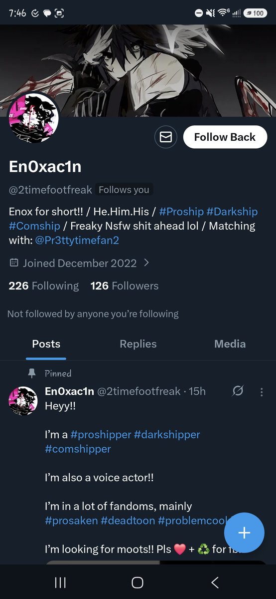 wildly ooc boxten parody account tweet media