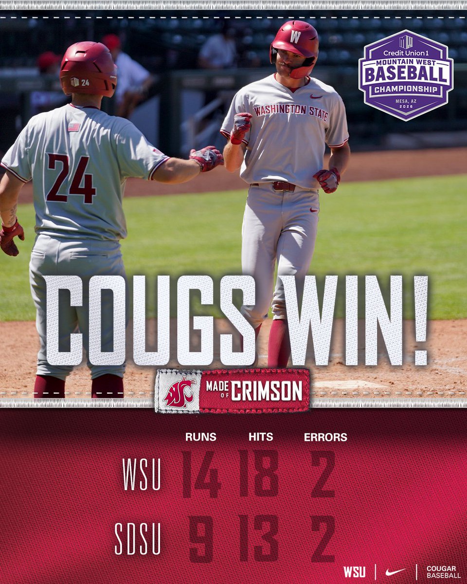 Washington State Baseball tweet media