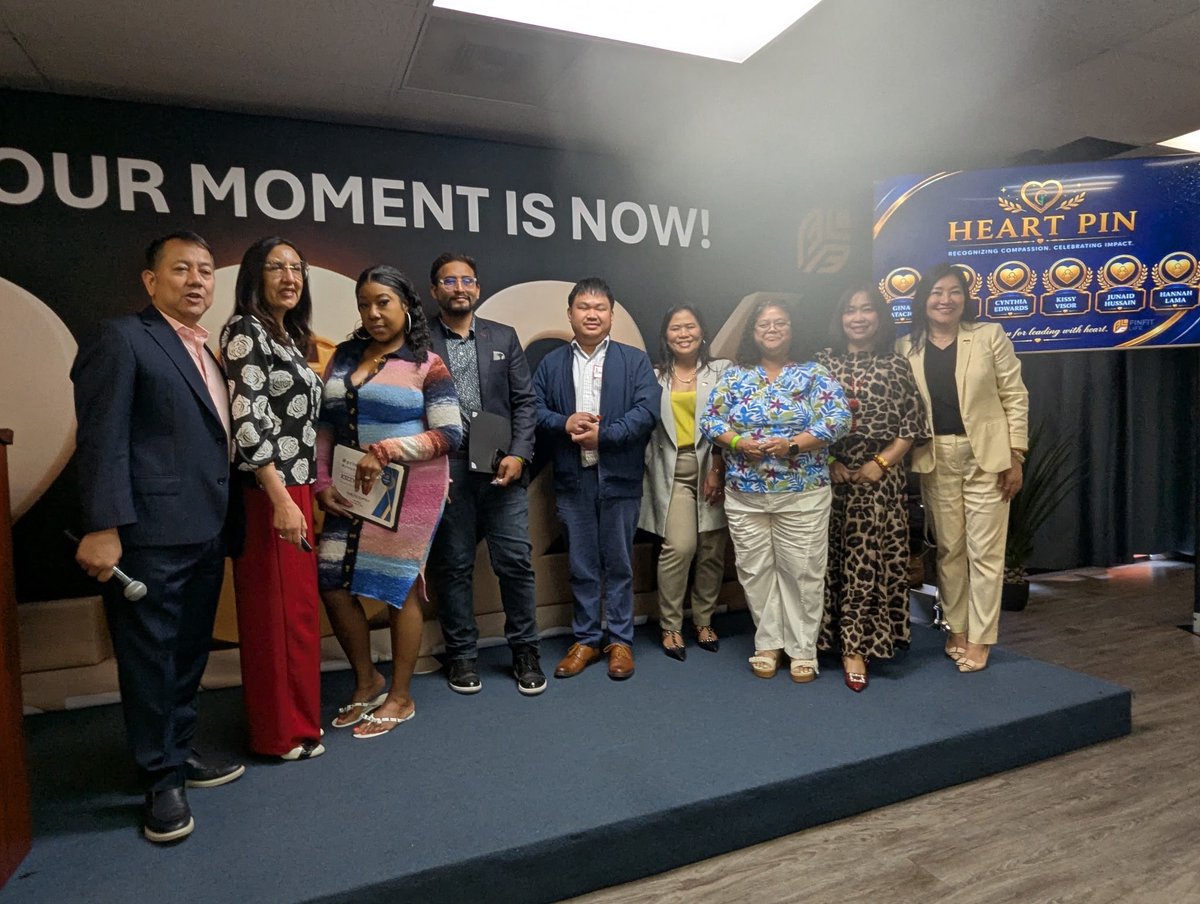 NovaMarket's tweet photo. From strategy tables to the main stage! 🚀 Incredibly proud to celebrate our team members taking home the Sprint Award &amp; Heart Pin honors. 🏆❤️
Success is a team sport, and the moment is truly NOW. Congrats to all the achievers! 🙌✨ #FinFitLife #Success #Leadership #Teamwork https://t.co/tKMM3FFjif